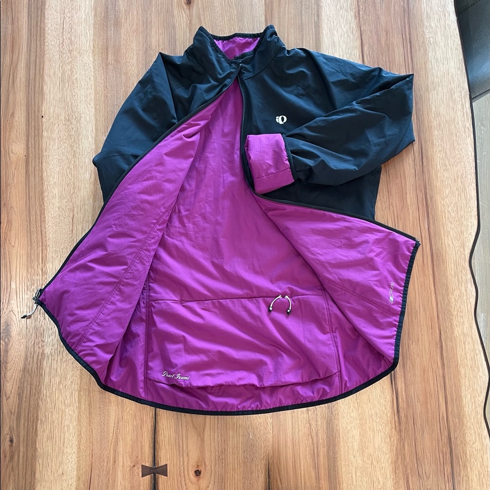 Pearl Izumi Black and Purple Women's Jacket